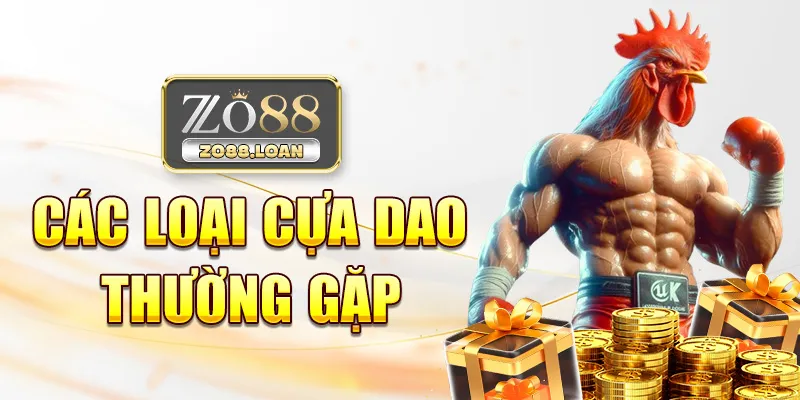Các loại cựa dao thường gặp